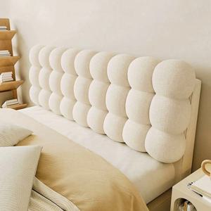 국내배송 스노우볼 셀프 침대 헤드 쿠션 커버 리폼 덮개 보드 이불 프레임 침구 리폼 등받이