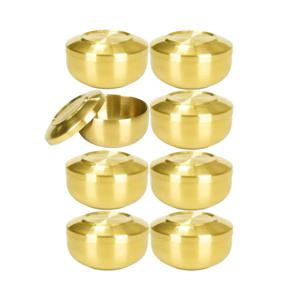 티타늄코팅 이중구조 스텐레스 합식기 (10.7cm X8개) 밥공기