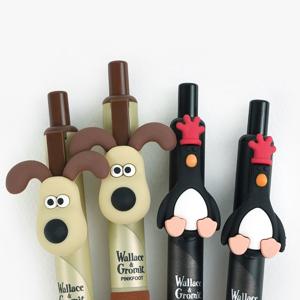 그로밋 맥그로우 피규어 통통 부드러운 그립감좋은 볼펜