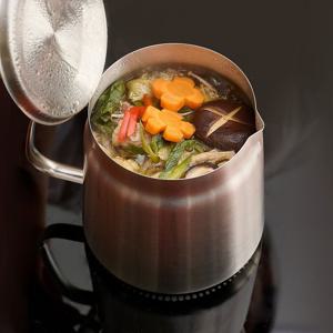 올스텐 304 멀티 눈금 인덕션겸용 3중바닥 미니 주전자 케틀팟 2L