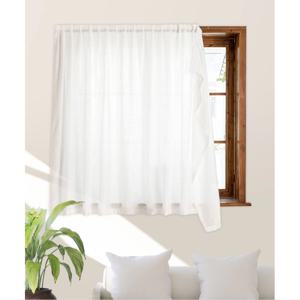 은은한 채광 붙이는 커튼 무타공 나비주름 사생활보호 창문 중문 안방 가림막 쉬폰 가리개