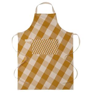 셰세베르 앞치마 옐로/화이트 70x92cm