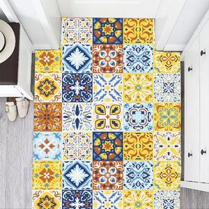 패턴 코일 현관 매트 베란다 발판 발코니 출입구 바닥 깔판 발매트 D045