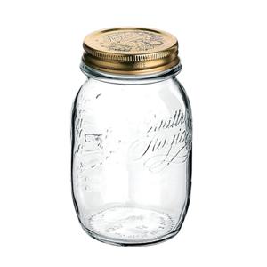 보르미올리 콰트로 1,000ml 밀폐용기 유리병 잼병