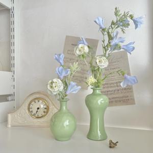 Pastel Aria 실크플라워 조화 꽃 & 화병 플랜테리어 집꾸미기 소품 세트