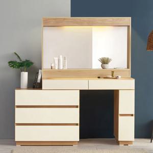 아일로 수납 화장대세트 조명거울형