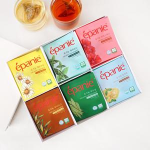 에빠니 유기농 허브차 오가닉티 셀렉션 6종 24티백 티 선물세트