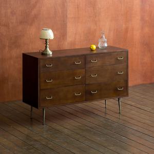 [리퍼] 브루나 원목 서랍장 02 와이드