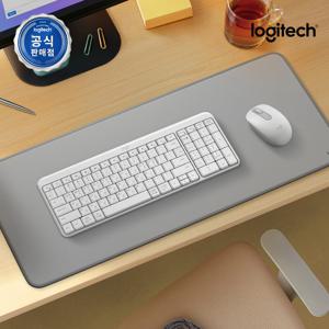 로지텍코리아 공식 MK250 콤보 수신기미포함 무선 블루투스 키보드마우스세트 화이트