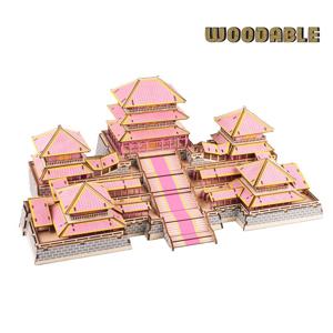 3D퍼즐 입체퍼즐 DIY 핑크궁궐 (HF04)