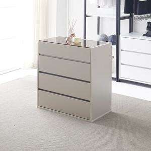 마홀앤 플랜트 시스템 드레스룸 아일랜드 수납장 W800 서랍형 연그레이