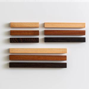 우드 나무 냉장고 자석 마그넷 예쁜 인테리어 메모 홀더 긴사각 원목자석