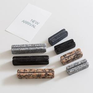 고급 메모 명함 매장 매장 가격표 꽂이 POP 천연석 블랙스톤 그라나이트