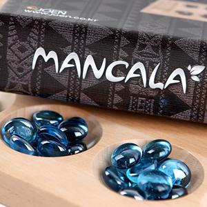 만칼라 원목 보드게임 2인 클래식 전략