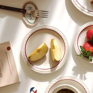 시라쿠스 쉐난고 카디날 레트로 플레이트 원형접시 M 16.5cm