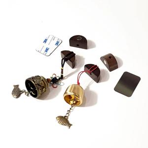 미니 작은 자석 현관문종 현관종 출입문종 풍경 물고기