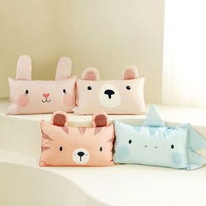 모달100% 동물베개 키즈 유아 베개커버 메쉬안감40x60 50x70 50x30 70x30