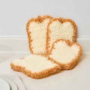 데일리 식빵 수세미 4매입