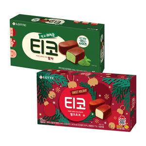 크리스마스 스페셜 에디션 티코 x1개+티코 말차 x1개