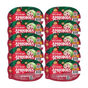 크리스마스 스페셜 에디션 찰떡아이스 당통팥 90ml x10개