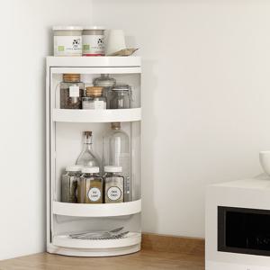 회전으로 깔끔정리! 오틀리 주방 히든 코너 양념통 정리 슬라이딩 선반 3size