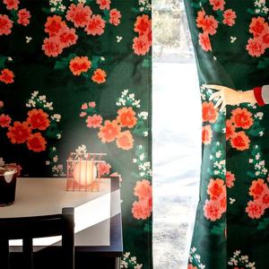 99%빛차단 비비드2탄 작은창/긴창 암막커튼 무타공 봉집형 붙이는 방한커튼 3종/3size