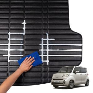 기아 레이 1인승 벤 전용 가죽 트렁크매트