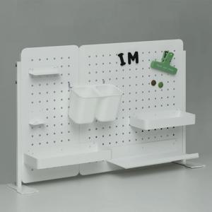 타공판 페그보드 보드 책상 악세사리 후크 자석 걸이 철제 철판 40x40