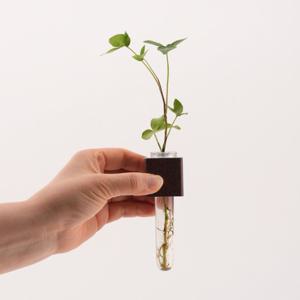 [식집사 지원쿠폰 10%] 한송이 꽃병 우드 원목 냉장고자석 마그넷 마그네틱