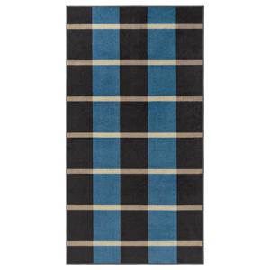 아르벳손 단모러그 카페트 그레이 블루/체크 80x150cm