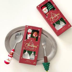 크리스마스 커트러리 선물세트 스푼포크세트 연말선물