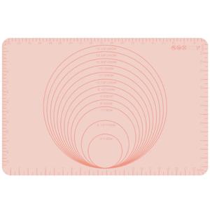 도톰한 파스텔컬러 반죽매트 대형 핑크