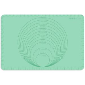 도톰한 파스텔컬러 반죽매트 대형 그린