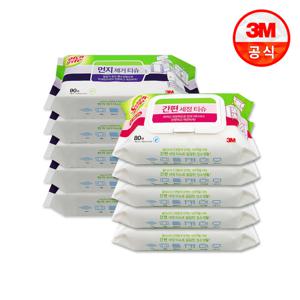 먼지제거 450매+ 세정(물걸레)티슈 400매(청소용)