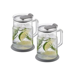 1+1 메트로 내열유리머그 560ml