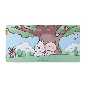 데스크매트 장패드 곰돌찡이랑 토끼징 에디션