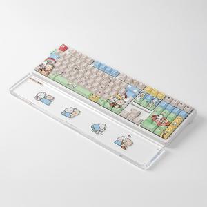 팜레스트 키보드 손목받침대 곰돌찡이랑 토끼찡 에디션