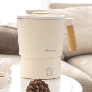 여행용 접이식 전기포트 HMK-2504W 가정용 전기주전자 프리볼트