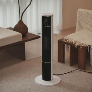 [리퍼]자동온도조절 PTC 온풍기 타워형 리모컨형 가정용 전기히터 DEH-PT2033R