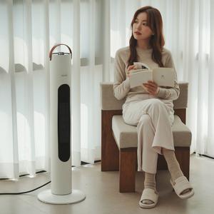 [리퍼]PTC 그래핀 타워형 온풍기 가정용 사무실 즉각발열 전기히터 HIA-22000FH