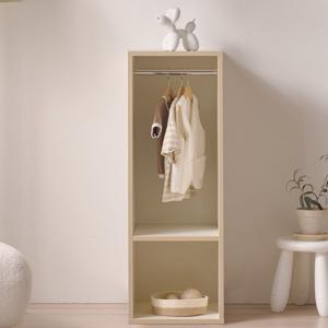 CP117 국내제작 오픈형 2단 어린이 아동옷장 베이비장 학생 옷정리 행거수납장