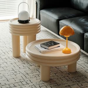 [예약판매] 튜브 원형 소형/대형 소파 테이블 7colors