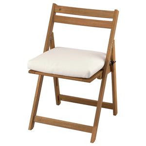 넴마뢰 접이식의자 야외용 라이트브라운 프뢰쇤/두브홀멘 베이지
