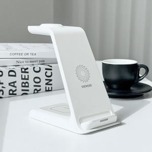 15W 3in1 고속 무선 충전기 갤럭시 워치 호환 멀티 거치대