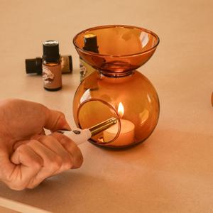 대용량 오일램프 아로마 오일버너 글라스 버너