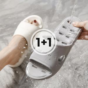 1+1 미끄럼방지 EVA 욕실화 화장실 욕실 베란다 슬리퍼 실내화