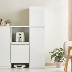 제트 높은 수납장 청소기장450 화이트 세트