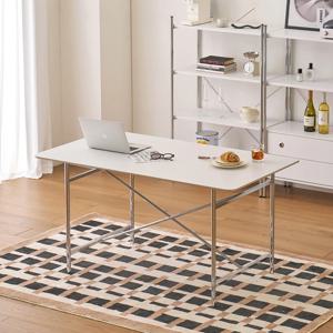 ON 밀로 미드센추리 식탁 테이블 1400 (다용도/세라믹)