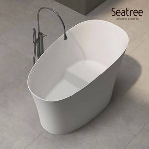 타원형 의자달린 액상아크릴 이동식 욕조 ST-LAR1076