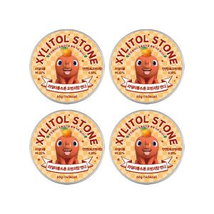 자일리톨스톤 오렌지향 캔디 70g*4개